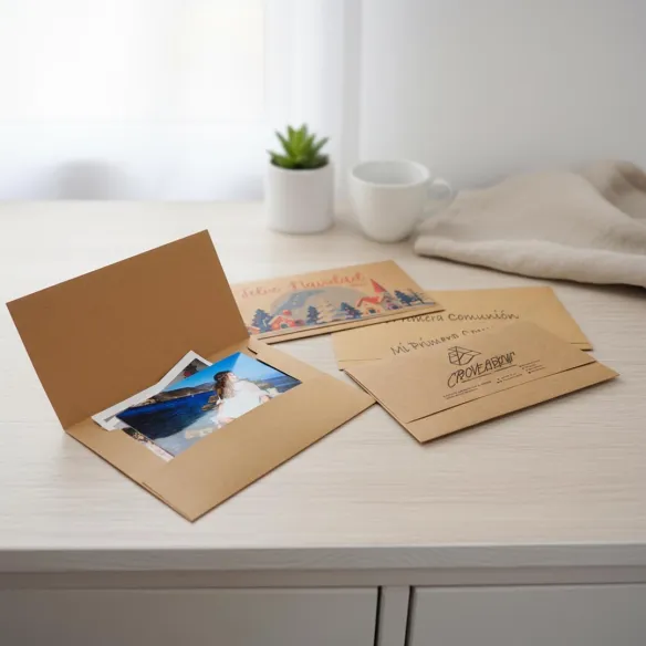 carpetas personalizadas para fotos kraft
