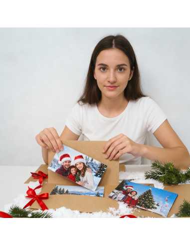 sobres personalizadas navidad