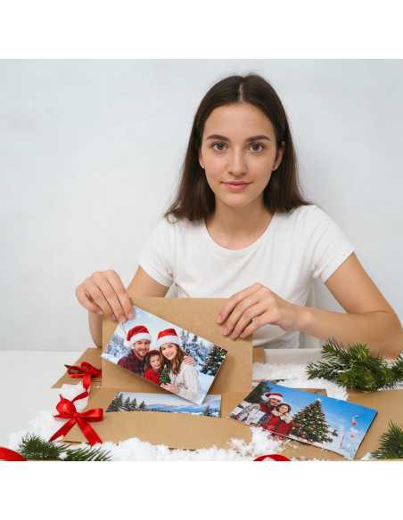 sobres personalizadas navidad