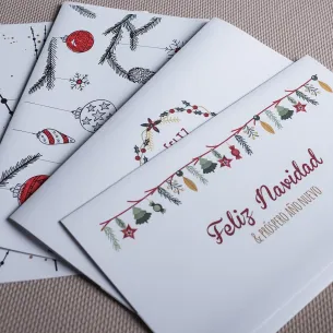 sobres personalizadas navidad 2