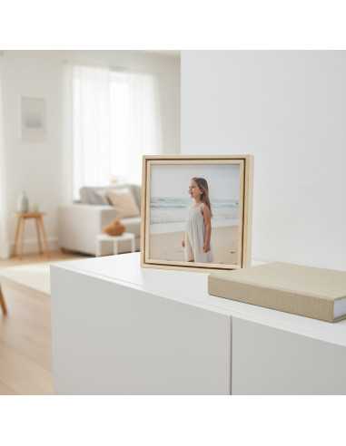 caja giratoria madera álbum