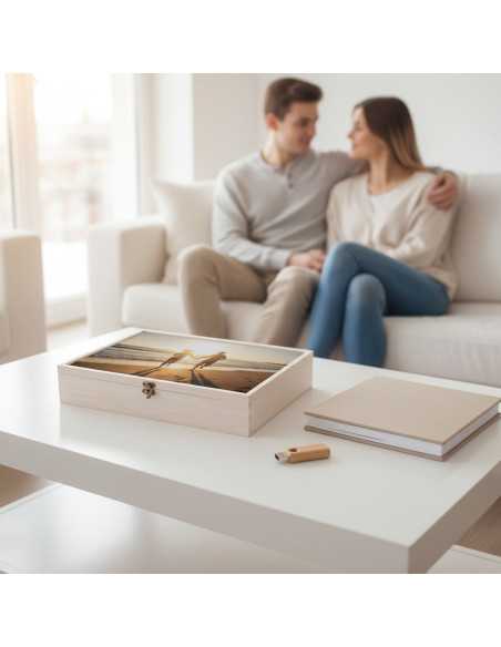 caja madera 30x40 blanca caja madera 30x40 blanca