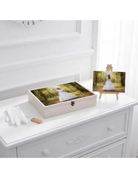 caja madera 30x40 blanca caja madera 30x40 blanca