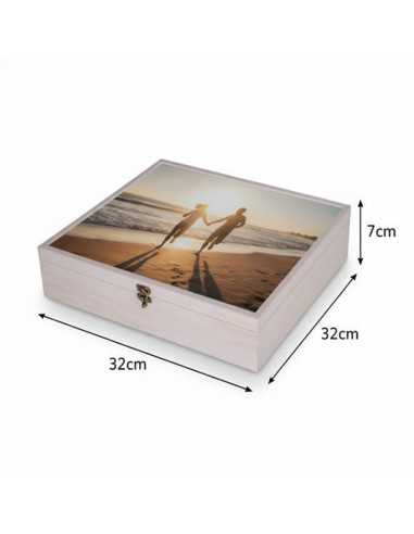 caja madera para álbum