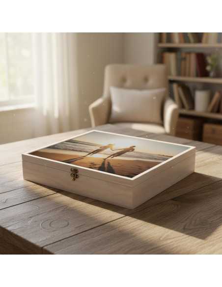 caja madera 30x40 blanca caja madera 30x40 blanca