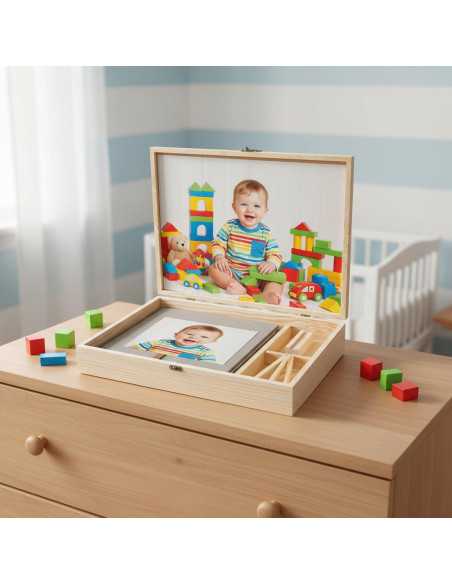 caja madera álbum caja madera álbum