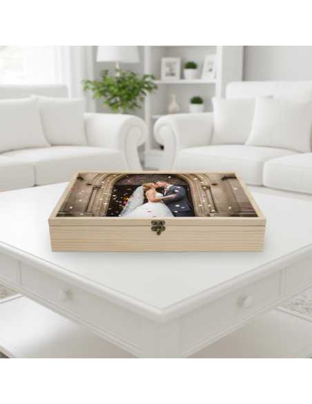 caja madera álbum caja madera álbum