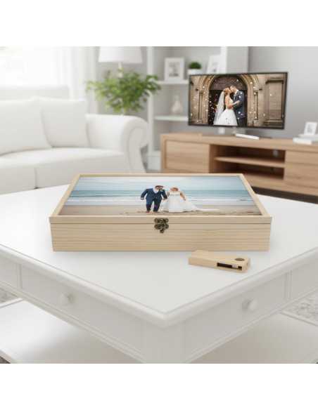 caja madera álbum caja madera álbum