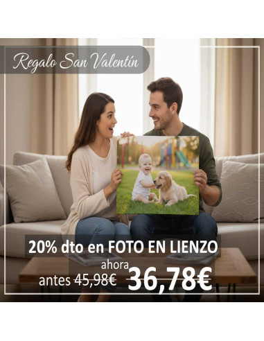 foto en lienzo