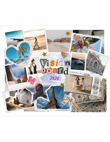 vision board en lienzo