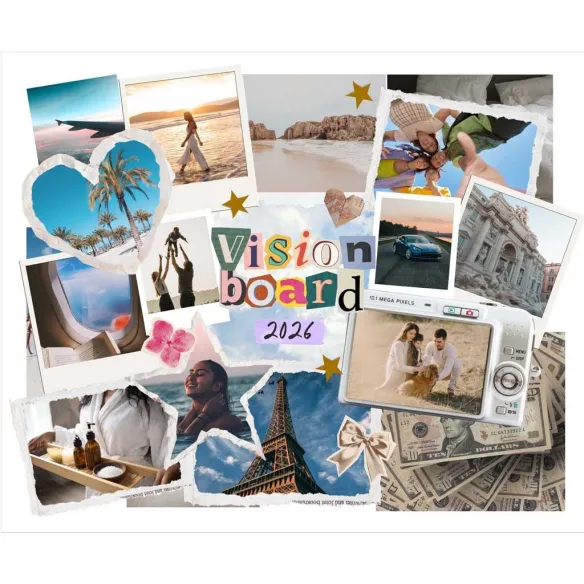 vision board en lienzo