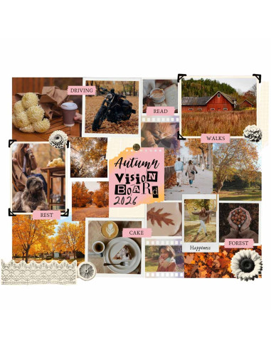 vision board en lienzo