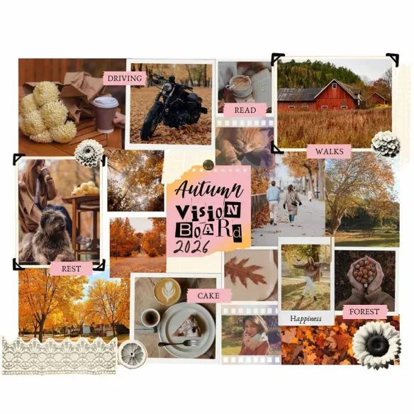 vision board en lienzo