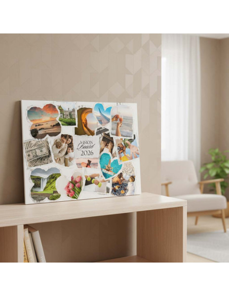 vision board en lienzo
