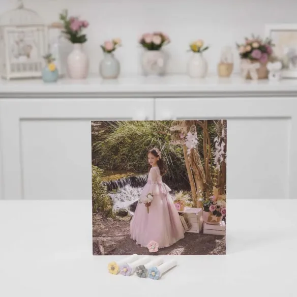 Recordatorios comunión 13x13 a dos caras el regalo perfecto invitados