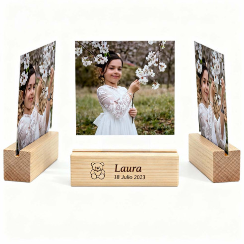 taco madera recordatorio comunión