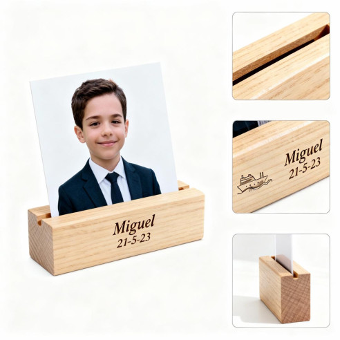 taco madera fotos comunión