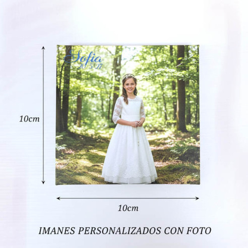 imán personalizado con foto