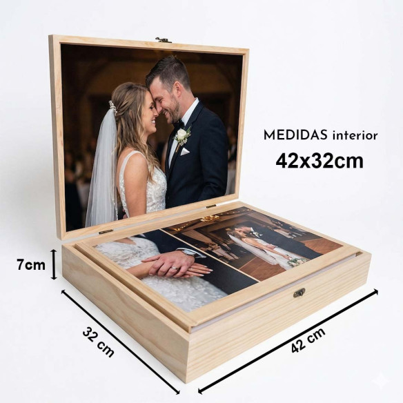 cajas de madera para fotógrafos