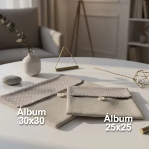bolsa tela para álbum 2