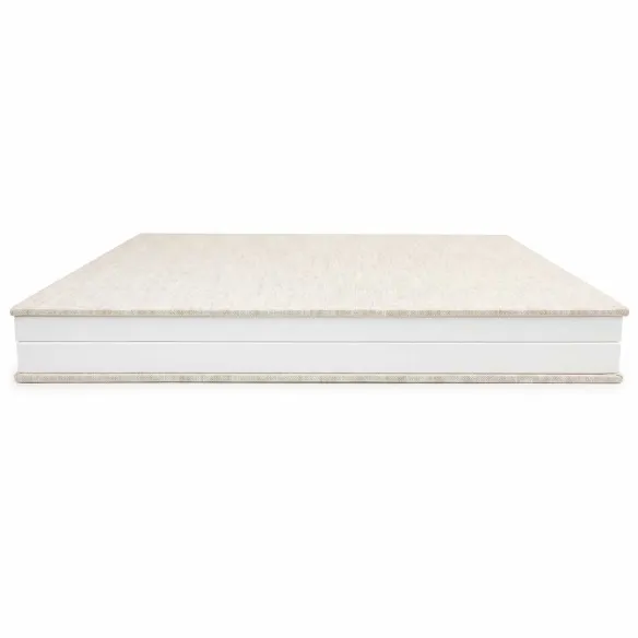 caja álbum lino blanca