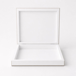 caja álbum lino blanca 2