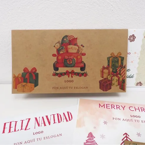 Carpetas personalizadas para fotos de tus sesiones de navidad diseños