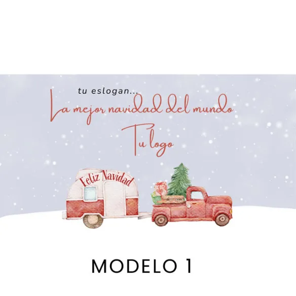 sobres personalizados para fotos navidad