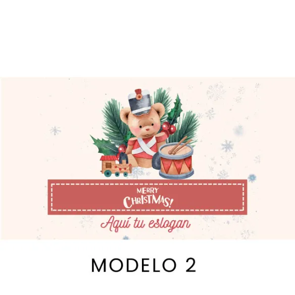 sobres personalizados para fotos navidad
