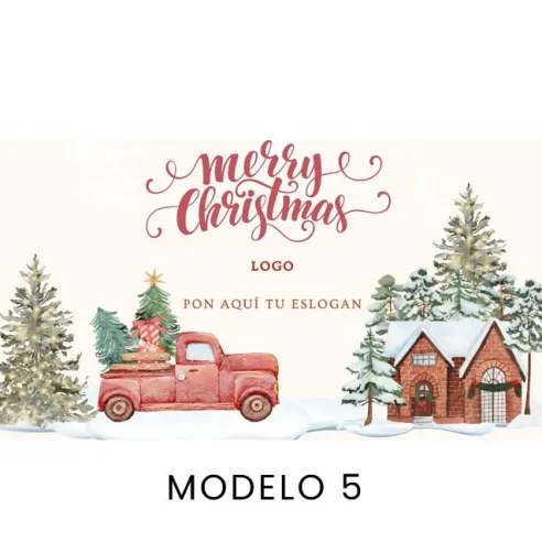 sobres personalizados para fotos navidad