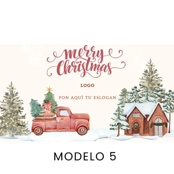 sobres personalizados para fotos navidad