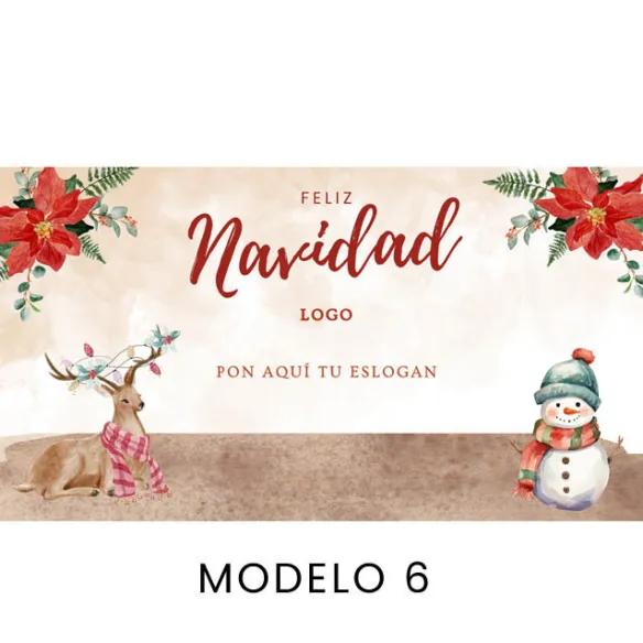 sobres personalizados para fotos navidad