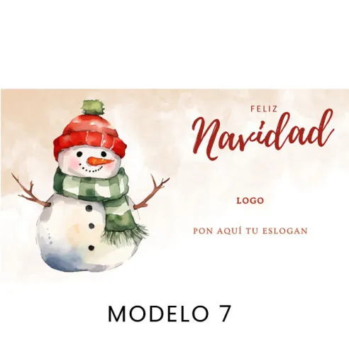 sobres personalizados para fotos navidad