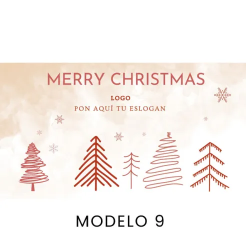 sobres personalizados para fotos navidad