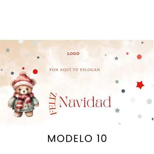 sobres personalizados para fotos navidad