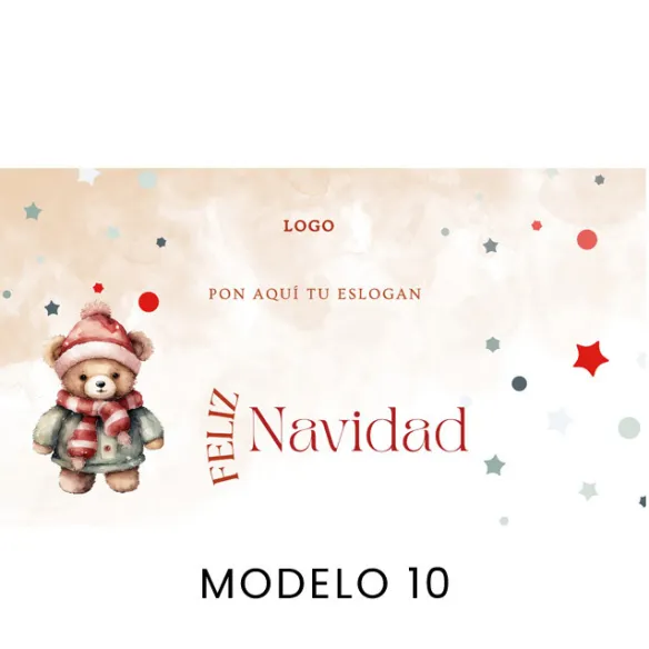 sobres personalizados para fotos navidad