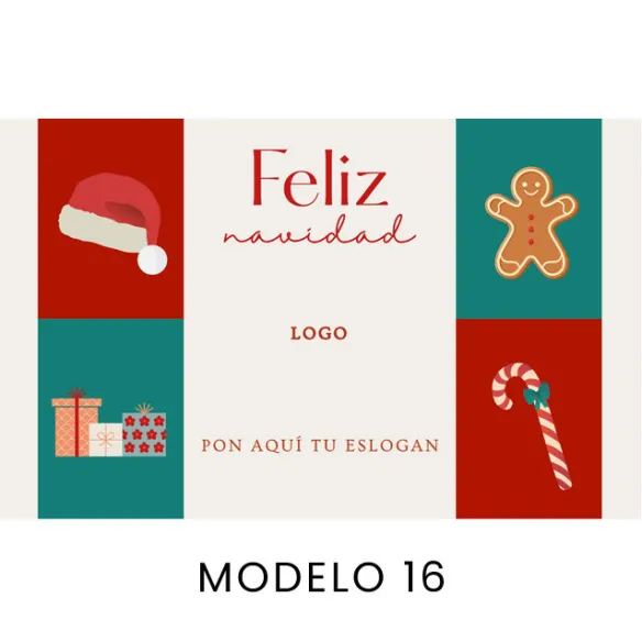 Tarjetas personalizadas para fotos de Navidad kraft
