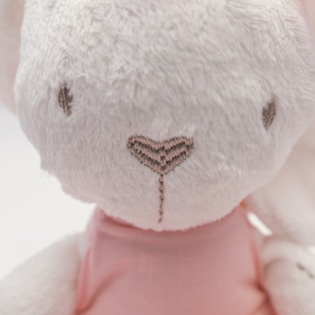 Conejita peluche rosa