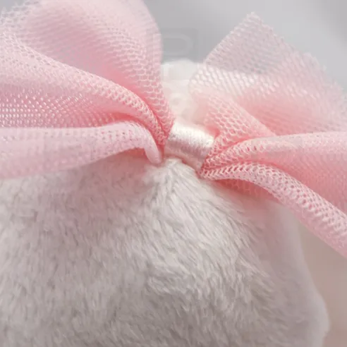 Conejita peluche rosa