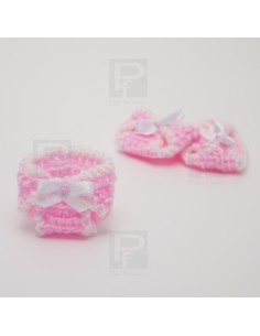 Pañal braguita regalitos hechos a mano en croché adornar recordatorio 2