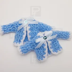 Abriguito en croché hecho a mano para regalitos en celebraciones