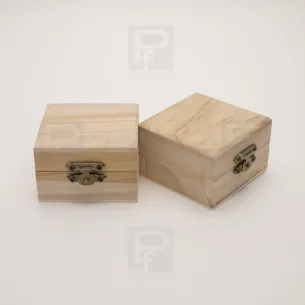 Caja de madera para guardar pen drive, tus archivos caja personalizada 2